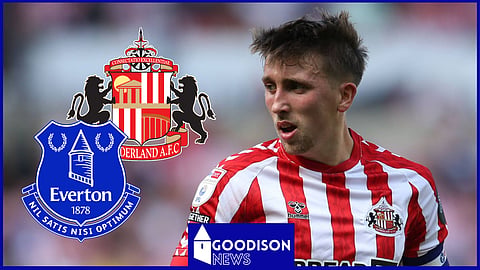 Everton have been linked with a move for Sunderland's Dan Neil. Credit: Imago