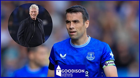 Seamus Coleman offers his thoughts on David Moyes. (Credit: Imago)