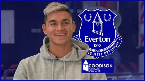 Everton are linked with Carlos Alcaraz. (Credit: Southampton FC on YouTube)