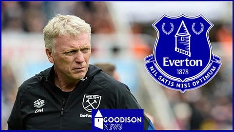 Everton manager, David Moyes (Credit: Imago).
