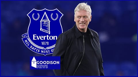 Everton manager David Moyes. (Credit: Imago)
