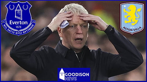 Everton manager, David Moyes (Credit: Imago).
