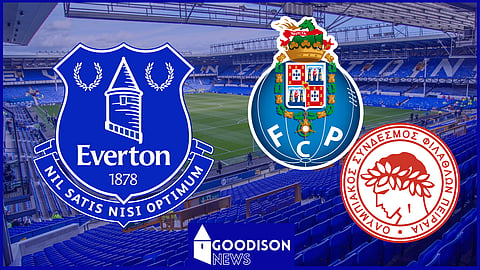Everton sent scouts to Porto v Olympiacos to watch Joao Mario. Credit: Imago