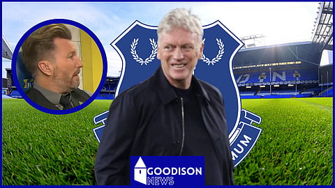 Robbie Savage has sent David Moyes an Everton message (Credit: Imago/TNT Sports)