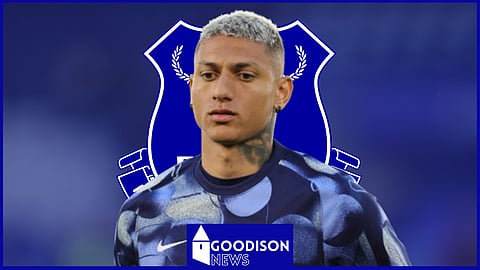 Everton and Richarlison. (Credit: Imago)