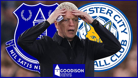 Everton and David Moyes are preparing to face Leicester City (credit: Imago)
