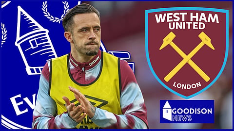 Everton have been linked to West Ham striker Danny Ings (credit: Imago)