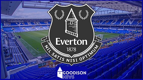 Goodison Park, the home of Everton.