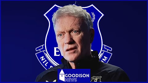 Everton manager David Moyes. (Credit: Everton Football Club on YouTube)