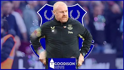 Everton manager Sean Dyche. (Credit: Imago)