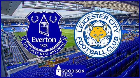 Everton are set to take on Leicester City. (Credit: Imago)