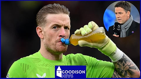 Michael Owen is impressed with Jordan Pickford (Credit: Imago)