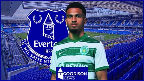 Everton door opens for Marcus Edwards signing. (Credit - Imago/Sporting Clude de Portugal on YouTube)