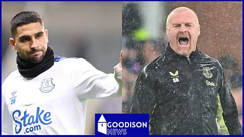 Sean Dyche is not focused on Neal Maupay's comments (Credit: Imago)