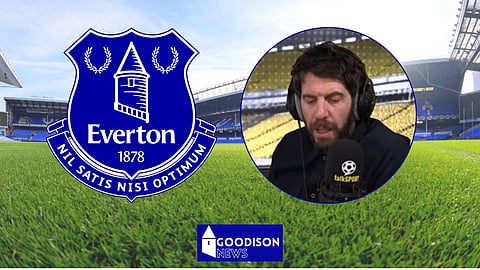 Andy Goldstein was stunned by Everton developments. (Credit: Imago)