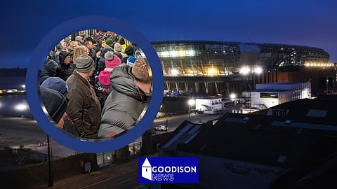 Concerns have already emerged at Bramley-Moore Dock. (Credit: Tony Scott on X)