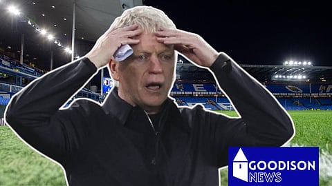 David Moyes, Everton manager. Credit: Imago