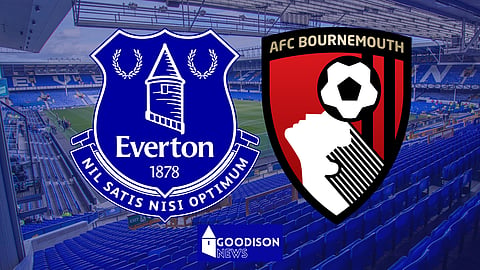 Everton faced Bournemouth at Goodison Park. (Credit: Imago)