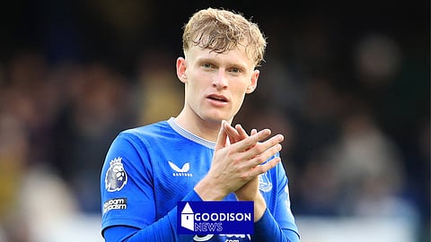 Everton defender Jarrad Branthwaite. (Credit: Imago)