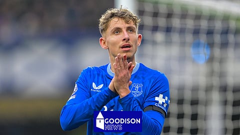 Jesper Lindstrom has endured a difficult time at Everton (Credit: Imago)