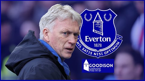 Everton manager David Moyes. (Credit: Imago)