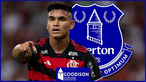 Carlos Alcaraz is set to join Everton from Flamengo. (Credit: Imago)
