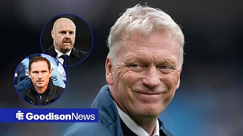 David Moyes puts Frank Lampard and Sean Dyche to shame in latest Everton reveal