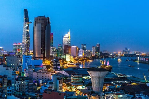 A view of Ho Chi Minh City.