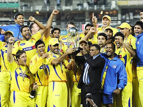 Chennai Super Kings beat Warriors to win the now defunct Champions League T20 League.
