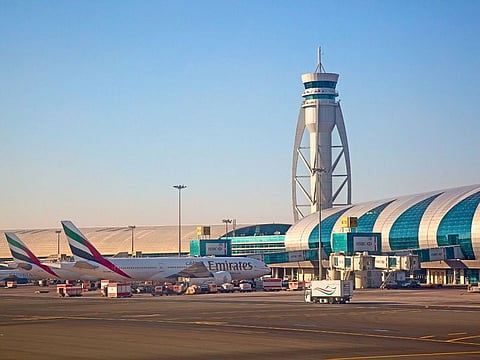 A view of Dubai International Airport (DXB), the world’s busiest international airport since 2014.
