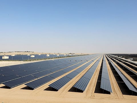 The Mohammad bin Rashid Al Maktoum Solar Park in Dubai, with a planned total production capacity of 5,000 megawatts (5GW) and a total investment of Dh50 billion. The UAE is accelerating the transition towards resilient, decentralised energy networks that support both competitiveness and sustainability.