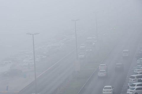 UAE weather alert: Dense fog in Abu Dhabi, NCM urge caution amid low visibility