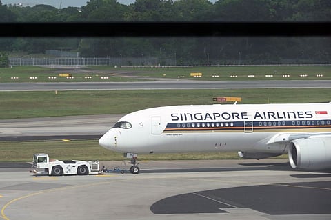 A Singapore Airlines flight made an emergency landing at Baku's Heydar Aliyev International Airport due to a medical crisis onboard. For illustrative purposes only.