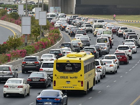 UAE traffic alert: Heavy congestion on Dubai–Sharjah route