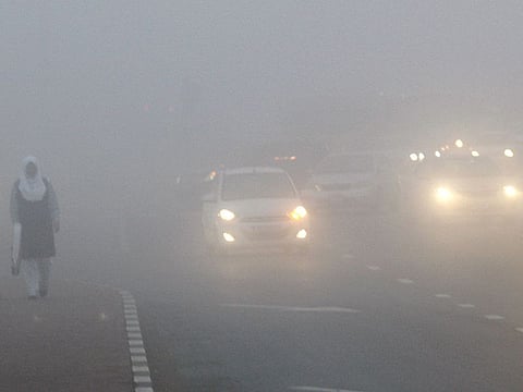 Fog in UAE