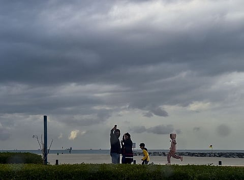 Light to moderate rain is expected in parts of the country, with a noticeable dip in daytime temperatures in several regions.