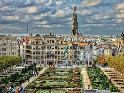 Grand Square is the central square of Brussels, Belgium.