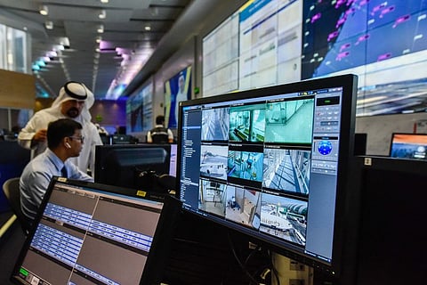 Dubai Airport's Airport Operations Control Centre not only accommodates airport staff, but also representatives from DXB, Emirates, dnata, Dubai Police, Dubai Roads and Transport Authority, Dubai Corporation for Ambulance Services, Dubai Customs and GDRFA-Dubai, among others.