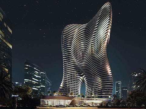 The Bugatti residence project in Business Bay.