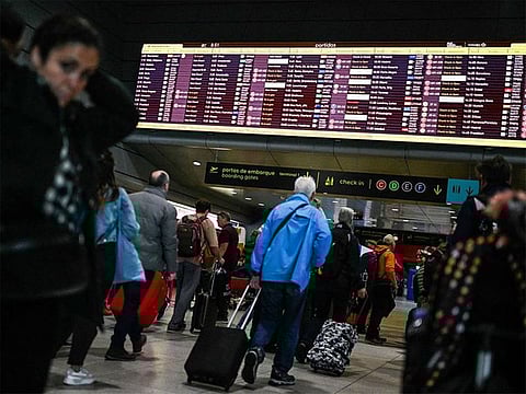 Major European airlines have suspended operations to countries across the region.