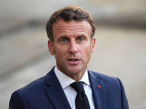 French President Emmanuel Macron
