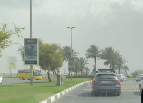 Scorching 51.6°C hits Al Ain — rain, wind, and dust expected in UAE this evening.