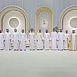 A number of Sheikhs attended the reception at Zabeel Hall of DWTC
