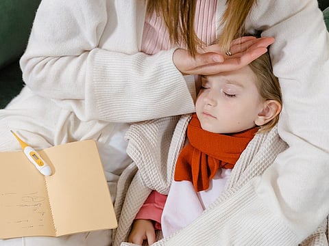 Recurrent fever is generally defined as three or more unexplained fever episodes in six months, with at least one occurring within the past six weeks. Picture used for illustrative purposes.