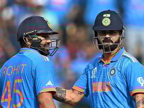 India stalwart batters Virat Kohli and Rohit Sharma.