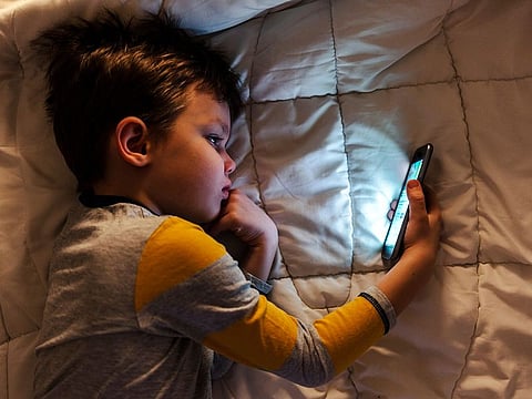 Doctors raise red flags about the blue light emitted from screens, which disrupts sleep cycles by suppressing melatonin – the hormone that regulates sleep. (Picture for illustration purposes only)
