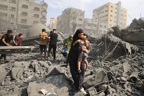 Israeli forces have destroyed vast areas of Gaza, displaced about 90% of its population and in recent weeks have transformed more than half of the coastal territory into a military buffer zone that includes the now mostly uninhabited southern city of Rafah.