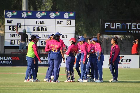 The UAE women's team will play their first ODI match against Zimbabwe on September 26.