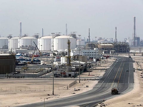 The Ras Laffan Industrial City, Qatar’s principal site for production of liquefied natural gas and gas-to-liquid, administrated by Qatar Petroleum, some 80km north of capital Doha. File photo.