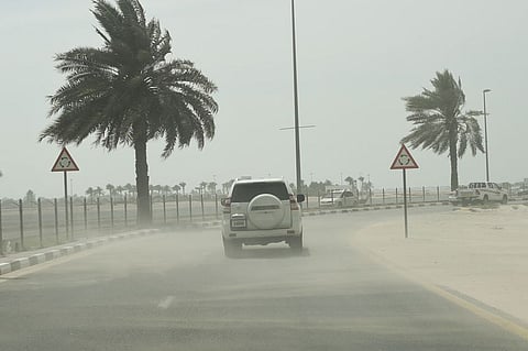 NCM warns of blowing dust and reduced visibility in Dubai and other parts of the country